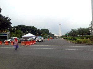 Polisi: Jalan Merdeka Barat dan Utara Akan Ditutup Saat Aksi 2 Desember