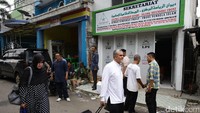 Suasana depan markas FPI di Petamburan.