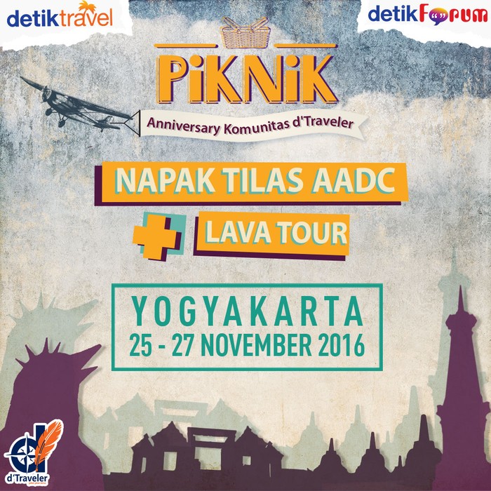 Sebentar Lagi, dTraveler Rayakan Anniversary Seru di Yogya