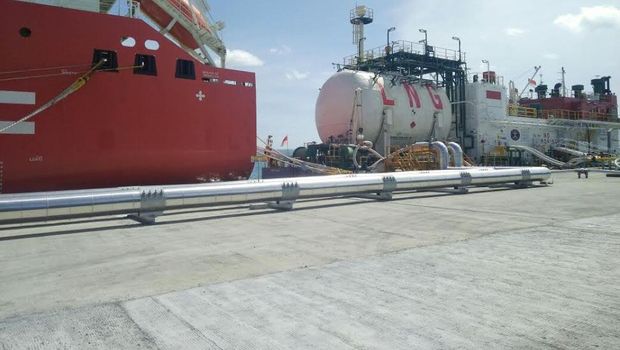 Fasilitas 'Bongkar Muat' Gas di Pelabuhan Benoa Bantu PLN Hemat Rp 4 M/Hari