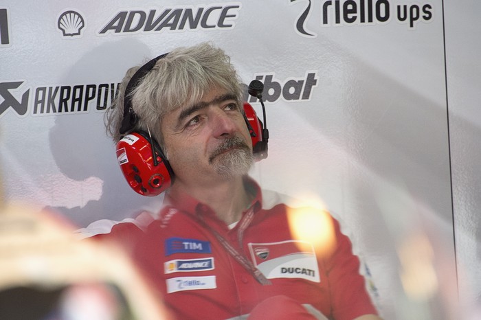 KUALA LUMPUR, MALAYSIA - OCTOBER 29:  Gigi DallIgna of Italy and Ducati Team looks on in box during the MotoGP Of Malaysia - Qualifying at Sepang Circuit on October 29, 2016 in Kuala Lumpur, Malaysia.  (Photo by Mirco Lazzari gp/Getty Images)