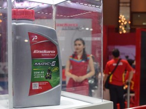 Pelumas Terbaru dari Pertamina Lubricants Hadir di Indonesia Motorcycle Show 2016