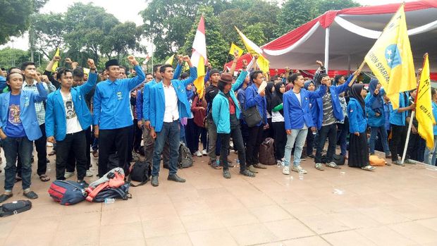 #JakartakuDamai, Para Mahasiswa Ini Deklarasi Berharap 4 November Damai