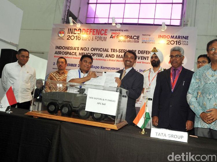 Tata Motors Gandeng Pindad Rakit Kendaraan Militer