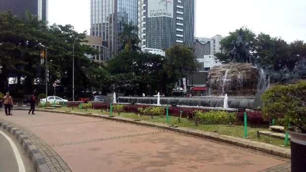 Begini Suasana di Sekitaran Monas Jelang Demo 4 November