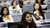 Mereka tampak antusias mengikuti edukasi singkat yang hanya berlangsung sekira 30 menit.