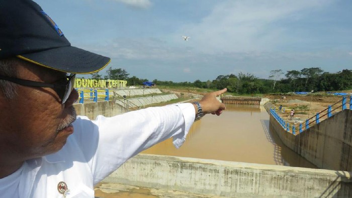 Pembangunan Bendungan Teritip Capai 95%