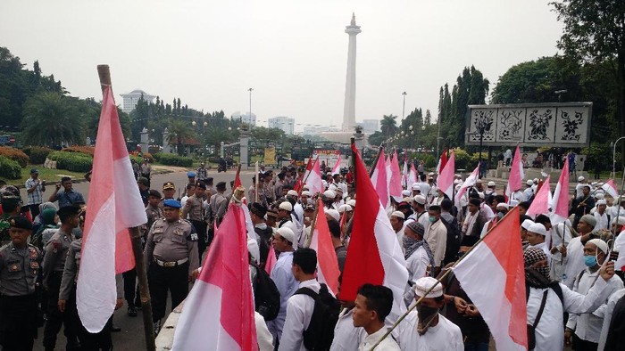 Demo 4 November, Lingkungan Istana Siaga Penuh