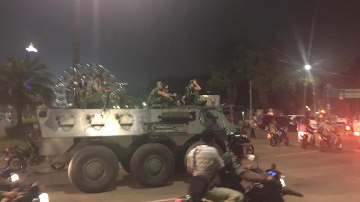 Kapolda Metro dan Pangdam Jaya Pimpin Patroli Keiling Jakarta