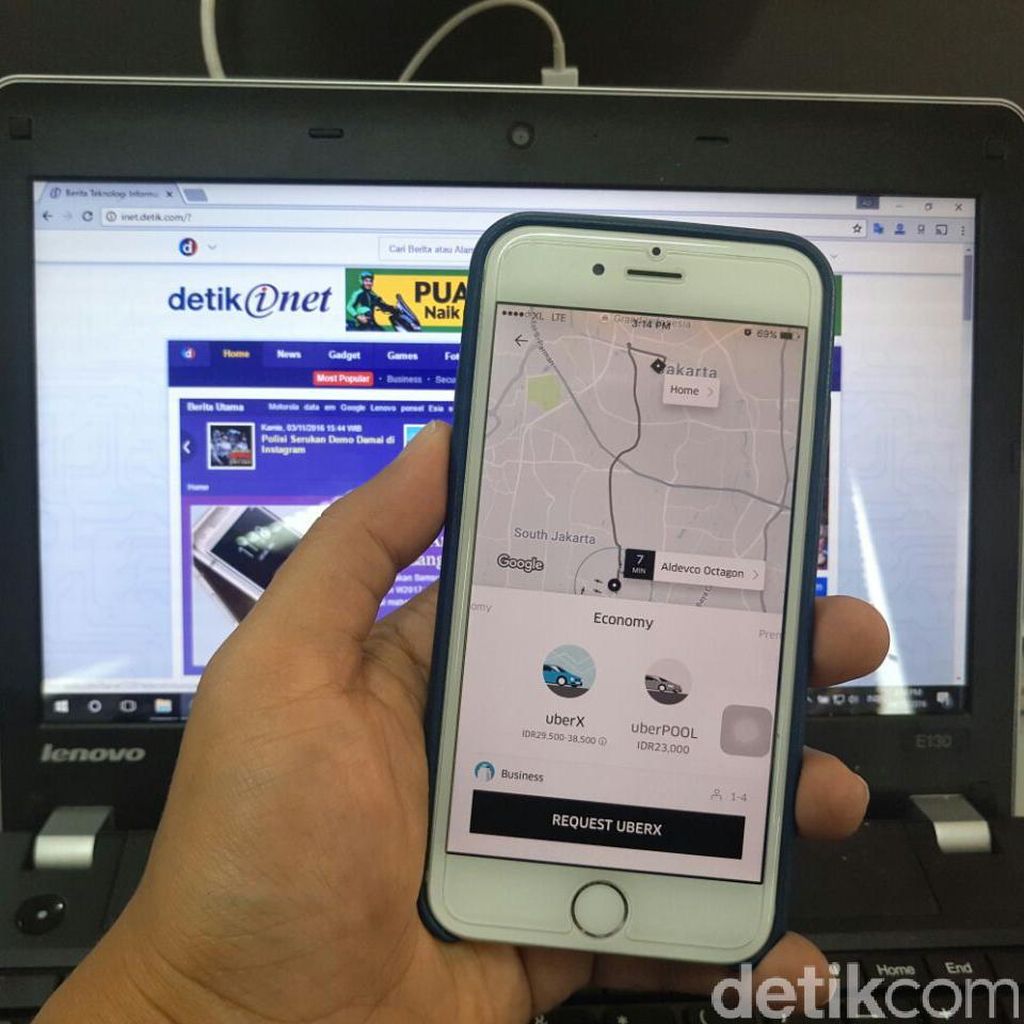 Google Cabut Integrasi Uber di Google Maps Google Cabut Integrasi Uber di Google Maps