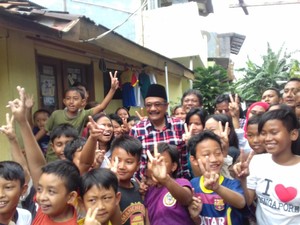 Sapa Warga Matraman, Djarot: Kondisi Tetap Normal Saat Demo 4 November