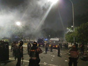 Suporter Rusuh usai Indonesia vs Malaysia di GBK, Polisi: Ada Provokasi