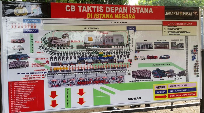 Demo 4 November, Begini Pengamanan Berlapis di Istana Negara