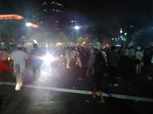 Peserta Demo 4 November dari Patung Kuda Mengarah ke Gedung DPR