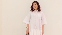 Ia pun sempat semakin berisi setelah menikah. Foto: Dok. Instagram Nindy