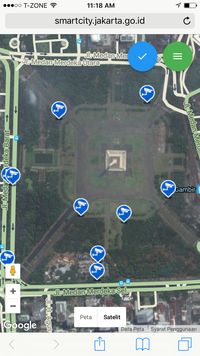 Jangan Percaya Isu, Pantau Demo 4 November Bisa Lewat Jakarta Smart City