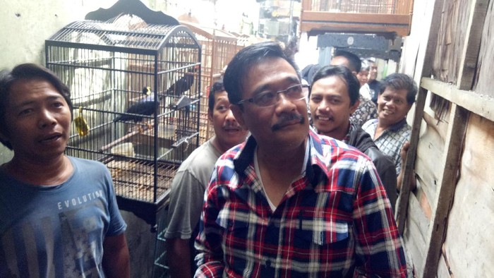 Janji Tata Pasar Pramuka, Djarot: Di Sini Panasnya Minta Ampun