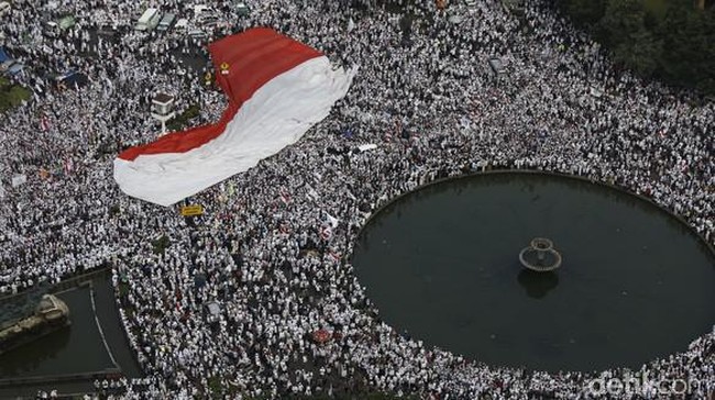 Ini 4 Kesejukan pada Demo 4 November