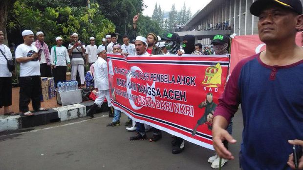  Foto: Spanduk lambang GAM/Foto: Istimewa