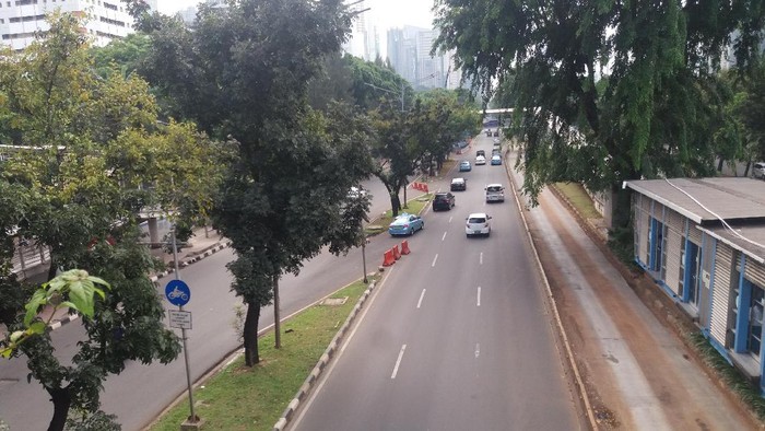 Jakarta Lengang, Semanggi-Bekasi Hanya 30 Menit
