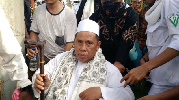 KH Cholil Ridwan salah satu wakil pendemo ke Istana Negara