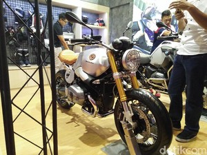 BMW Pamer R NineT Custom Silver Tank, Hanya Ada 1 Biji!