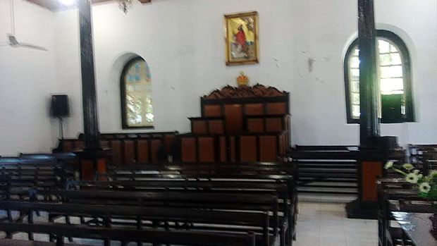 Wow Gereja  di Pulau Nusalaut Ini Usianya 300 Tahun Lebih 