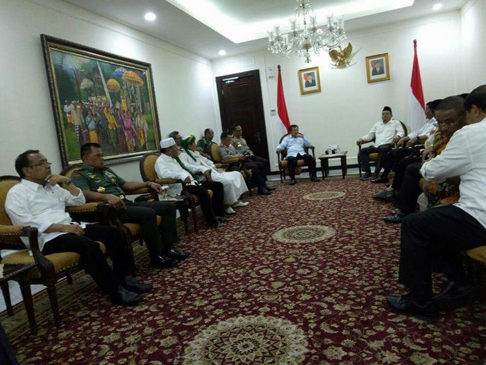 Begini Suasana Pertemuan Wapres JK dengan Peserta Demo 4 November Kemarin
