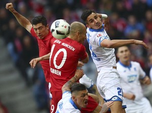 Bayern Berimbang dengan Hoffenheim, Sama-Sama Belum Terkalahkan