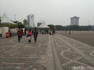 Begini Suasana Monas Sehari Setelah Kerusuhan 4 November