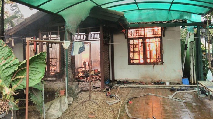 Rumah Terbakar di Pesanggrahan, Tak Ada Korban Jiwa