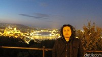 Pemandangan lain dari ketinggian di Citadella yang cantik. Pokoknya traveler tidak boleh lupa untuk berfoto di sini (Mario/detikTravel)