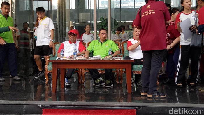 Menag Hadiri Acara Gerak Jalan Umat Lintas Beragama di Kawasan CFD