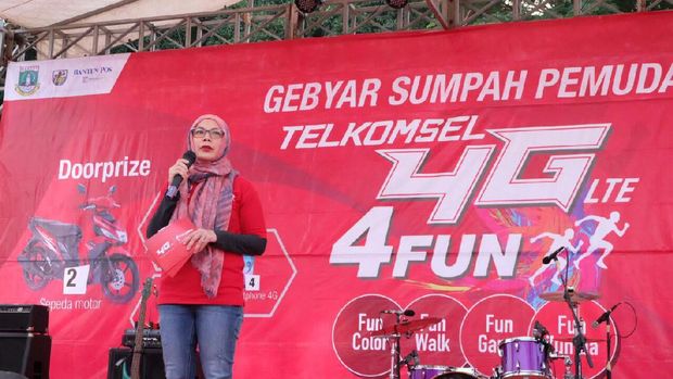 4G LTE Telkomsel Sambangi Serang