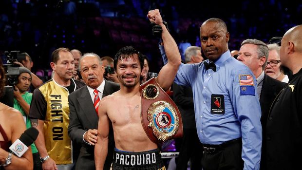 Manny Pacquiao masih bersemangat untuk bertarung di usia 40 tahun.