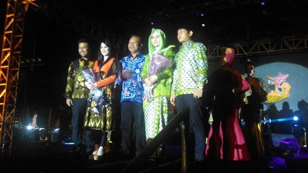 Nama motif Arumi ini diambil dari nama isri Bupati Trenggalek (Adhar/detikTravel)