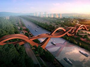 Inikah Jembatan Pejalan Kaki Paling Unik Sedunia?
