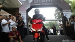 Pengujian Motor Listrik Gesits dari Jakarta Hingga Bali Dimulai