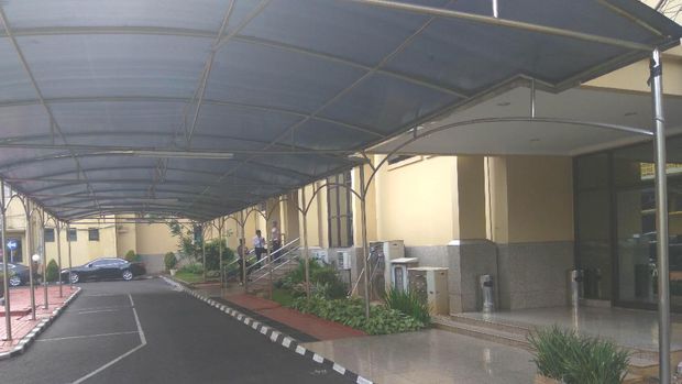  Jelang Pemeriksaan Ahok, Suasana di Mabes Polri Masih Lengang 