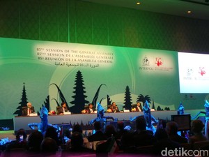 Wapres JK Buka Sidang Umum Interpol ke-85 di Bali