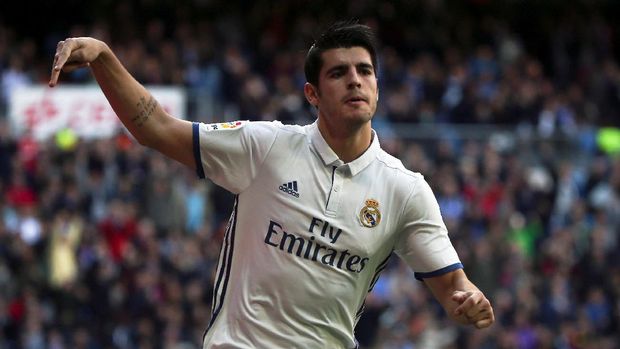 Alvaro Morata selalu jadi nomor dua di Real Madrid.