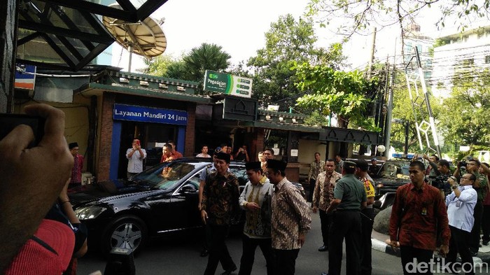 Presiden Jokowi Sambangi Kantor PBNU