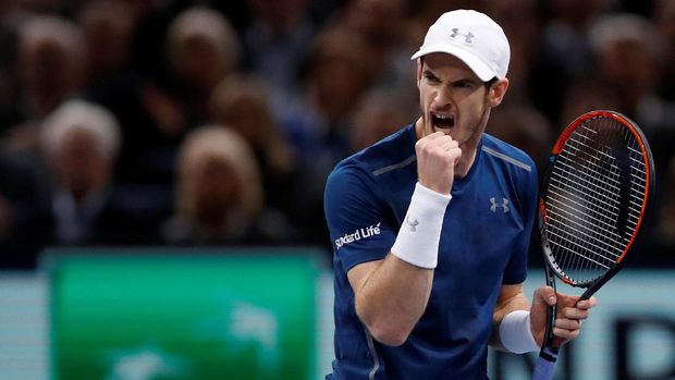 Murray Juara Usai Kalahkan Isner Tiga Set