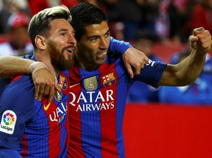 Misi Barca Jaga Jarak dengan Madrid Diuji di Anoeta