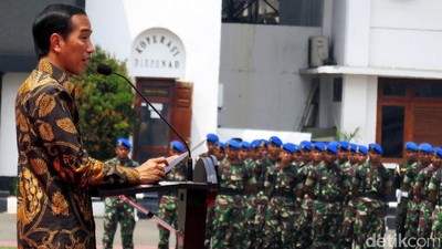 Jokowi Beri Arahan ke TNI