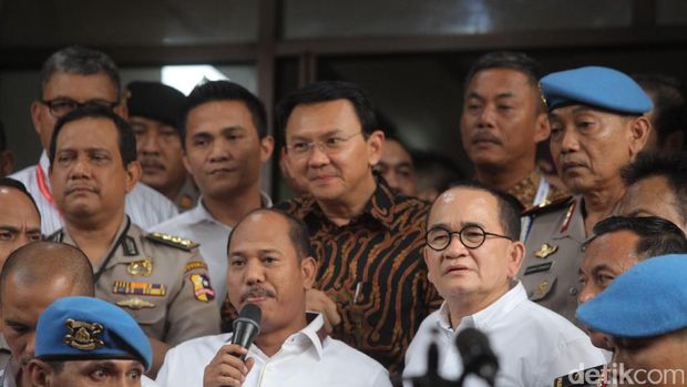 Begini Suasana Pemeriksaan Ahok oleh Bareskrim Senin Kemarin 