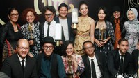 Athirah menjadi film terbaik di ajang yang diselenggarakan di Taman Ismail Marzuki, Jakarta Pusat pada akhir pekan lalu. Pool/Gus Mun/detikFoto.