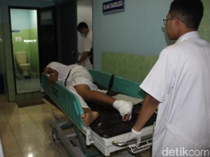 Bus Rombongan Pelajar SMP Terguling di Tol Sidoarjo, Dua Luka Serius