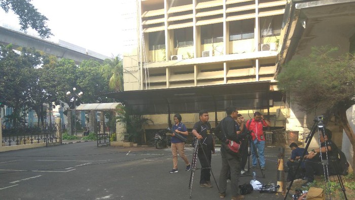 Jelang Pemeriksaan Ahok, Suasana di Mabes Polri Masih Lengang