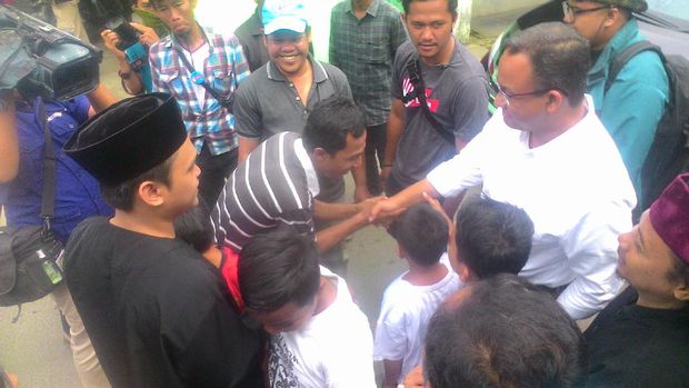 Anies Baswedan di Semanan Jakbar